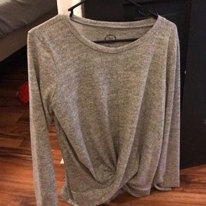 Maurice’s grey top. Never wore